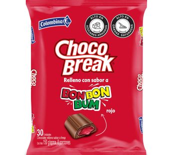 CHOCOBREAK RELLENO BBB x30un