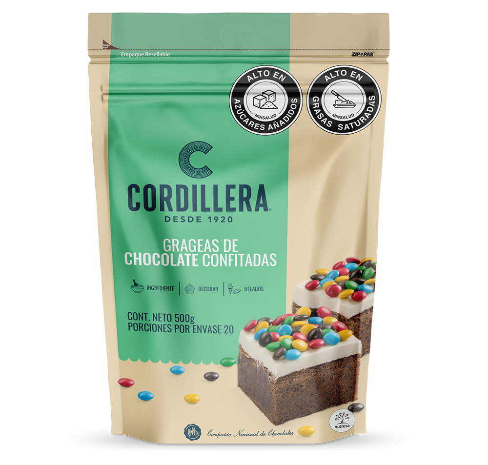CORDILLERA GRAGEA CONFITADA 500GR