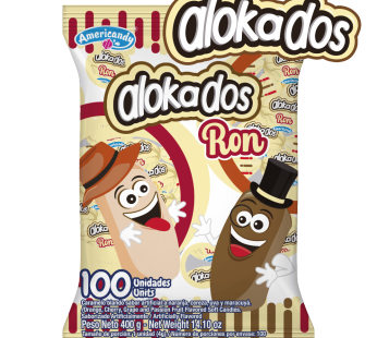 ALOKA2  RON BOLSA x100unds