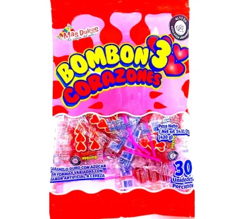 BOMBON TRES CORAZONES x30unds