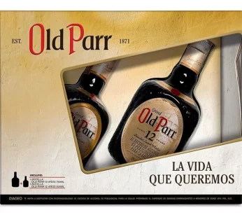 ESTUCHE OLD PARR 750ML + 500ML