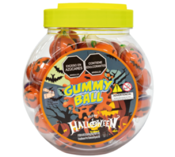 BOMBONERA CALABAZAS X50UN X500GR