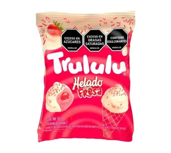 unid. trululu volcan/helado fresa X54gr