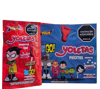 YOLETAS PIECITOS DISPLAY X24 UND YOLIS