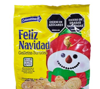 COL BOLSA FELIZ NAVIDAD 130GR 2025