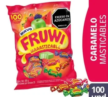 FRUWI BOLSA x100unds