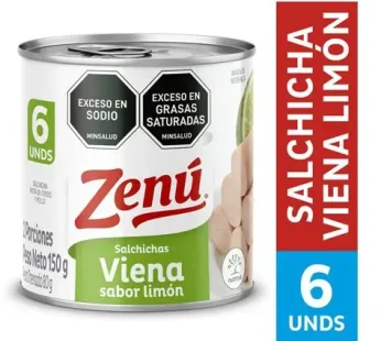 SALCHICHAS limon ZENU PEQ. *150 GR