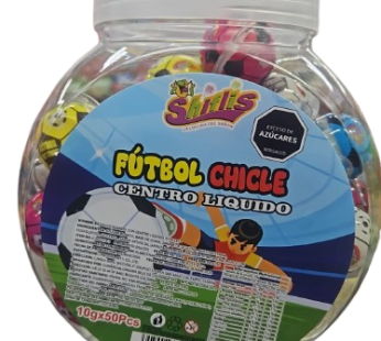 SHIF bomb FUTBOL CHICLE X50UN(9660)