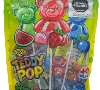 CHUPETA TEDDY POP X40 UNI (2912)ADRO