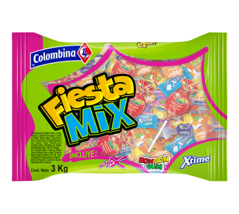 FIESTA 3 KILOS (4762) MIX COLOMBINA